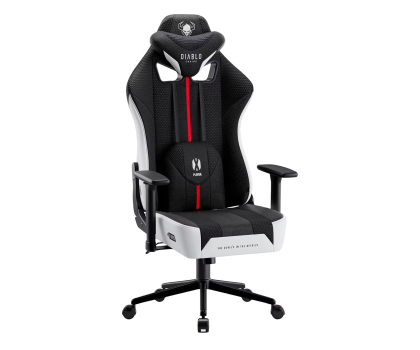 Fotel gamingowy Diablo Chairs X-PLAYER 2.0 SMALL BIAŁO-CZARNY